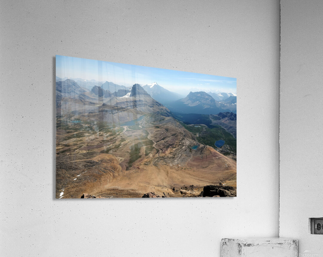 South-East view from Cirque Peak Acrylic Print