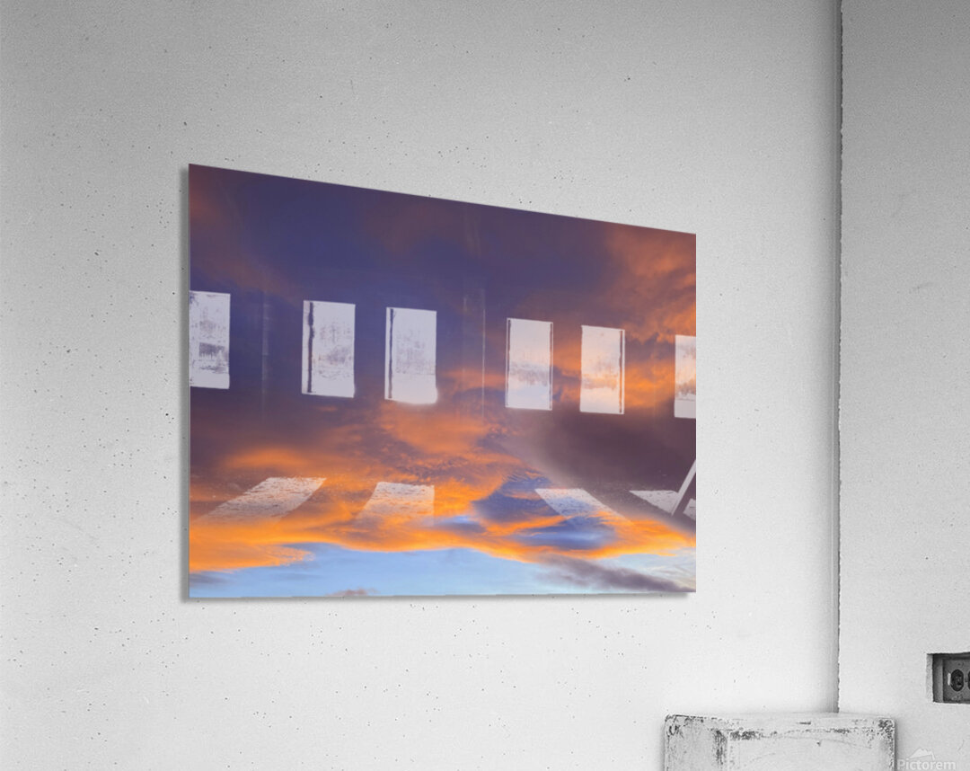 Embers Over Bow Valley Acrylic Print