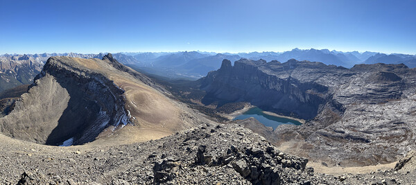 Helena Ridge & Castle Mountain panorama by Danilov Alpine Works