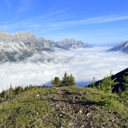 Inversion above Spray Lakes 2
