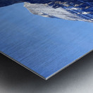 Eiffel and Temple Mountains Metal print