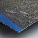 Lost Moai Metal print