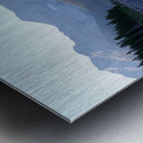 Upper Kananaskis Lake early morning Metal print