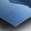 Upper Kananaskis lake reflection 2 Metal print