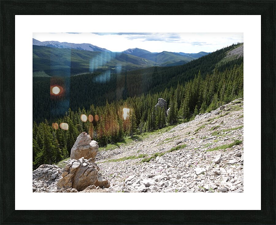 Broken Sentinels Picture Frame print