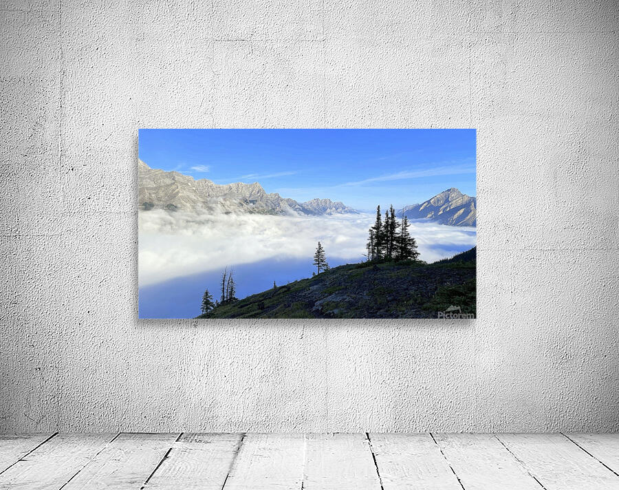 Inversion above Spray Lakes 1 Wall Preview