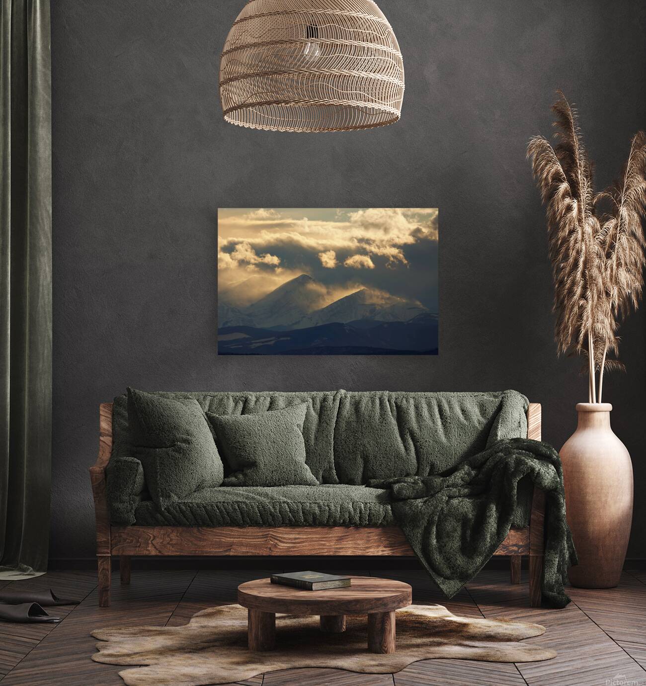 Veil Over the Front Range Reproduction