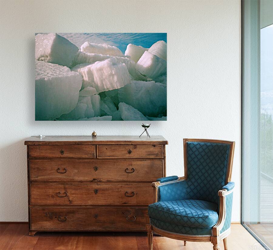 Ice Pressure Ridges Gulf of Riga Reproduction