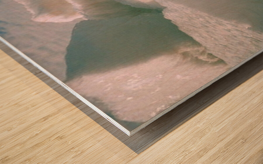 Ice Pressure Ridges Gulf of Riga Wood print