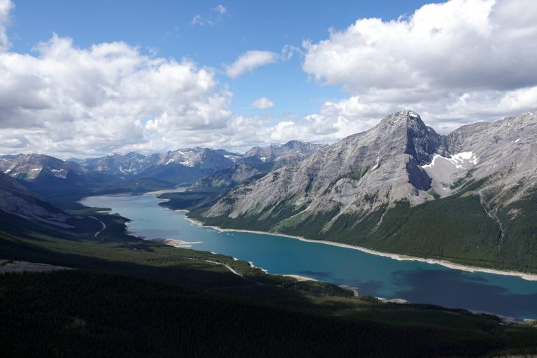 Spray Lakes from Read's Tower