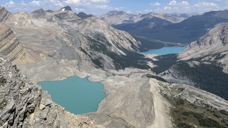 Iceberg Lake & Bow Lake from The Onion