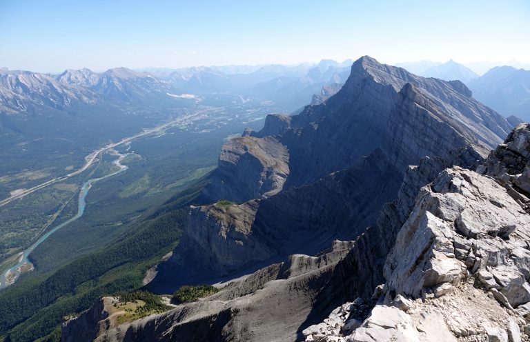 Rundle range from Rundle 1 Peak