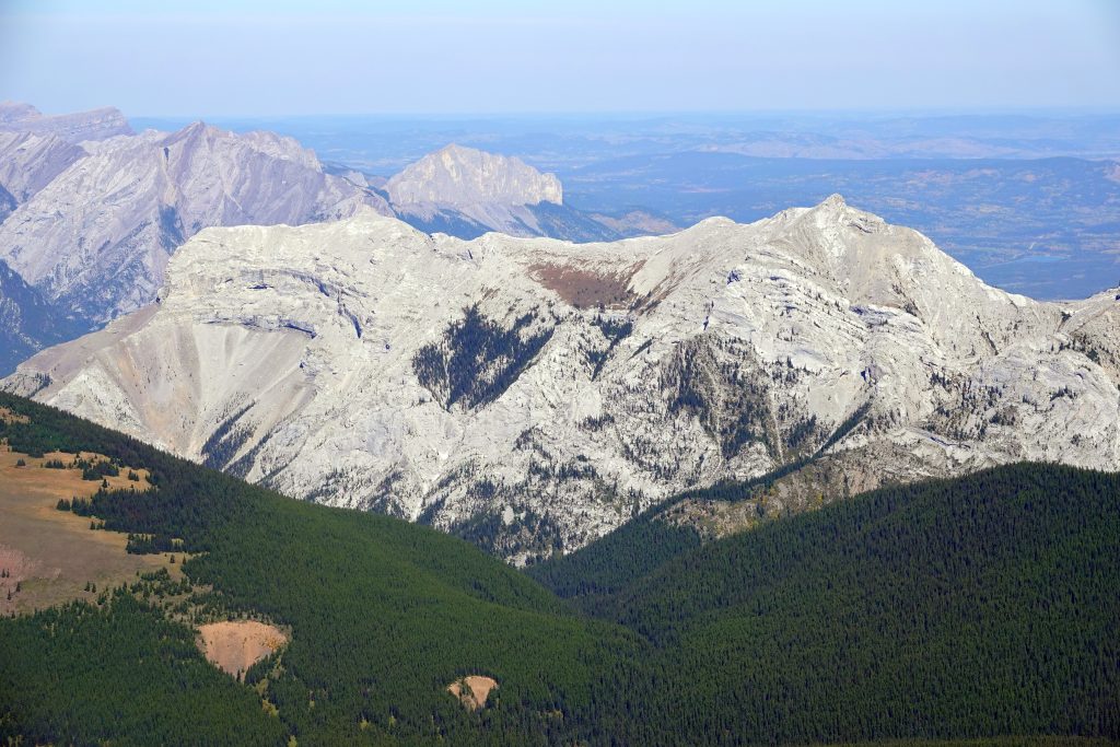 Mt McGillivray seen from Mt Collembola
