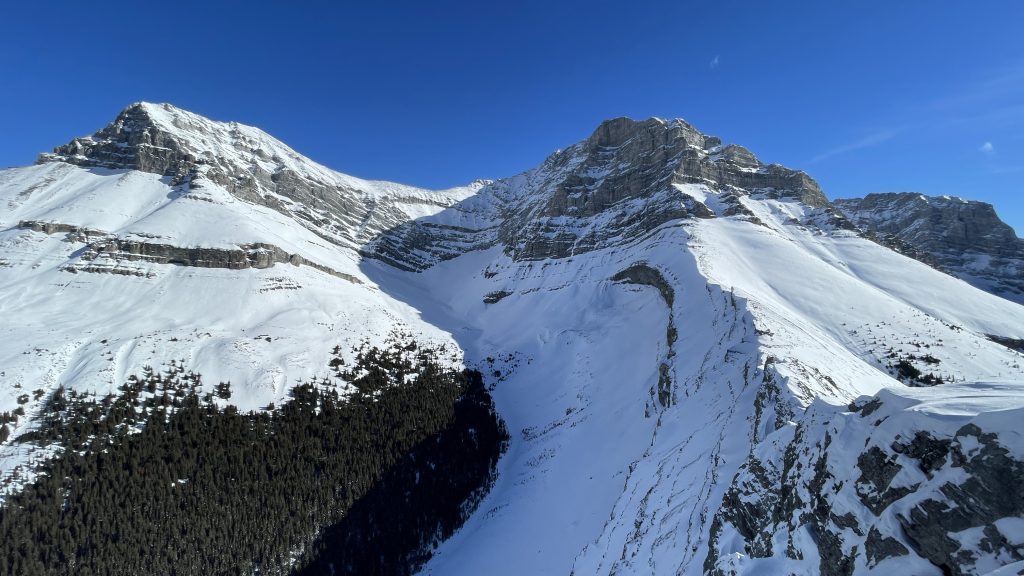 Mt Lougheed from Little Lougheed